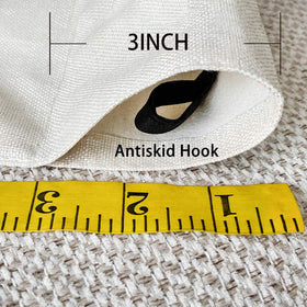 BLKWHT Double-sided pattern visible from multiple angles outdoors.