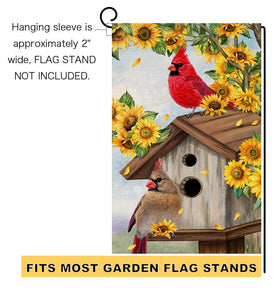 BLKWHT farmhouse style flag brightens outdoor spaces