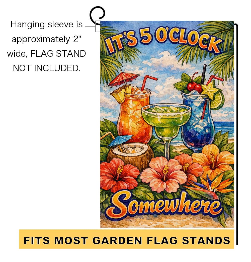 BLKWHT outdoor flag on patio or deck, adding seasonal charm outdoors.