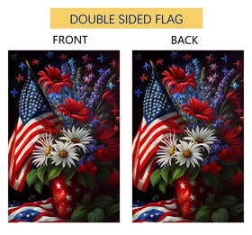 BLKWHT flag ideal for patios and decks, enhancing seasonal celebrations.