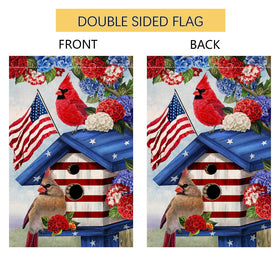 BLKWHT Red Blue Floral Motif Flag enhances yard with festive color.