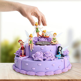 BLLREMIPSUR cute fairy figurine can be used as a cake topper