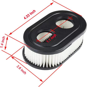 BLOLACDZ air cleaner cartridge 798452 fits Troy-Bilt and similar mowers for cleaner intake.