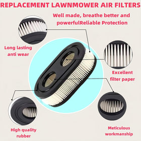 BLOLACDZ replacement air filter reduces gravel and dust entry to engine.
