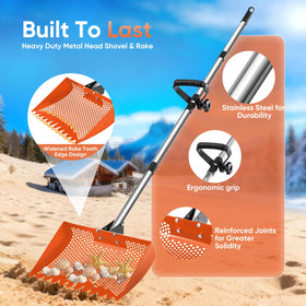 Bloksin rust-proof powder-coated head withstands moisture and outdoor use.