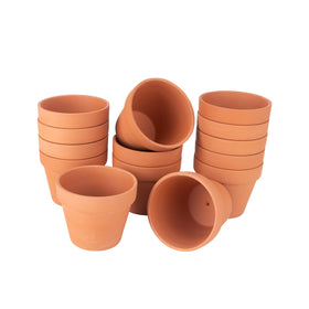 BLQH 26-pack terracotta planters suitable for garden projects