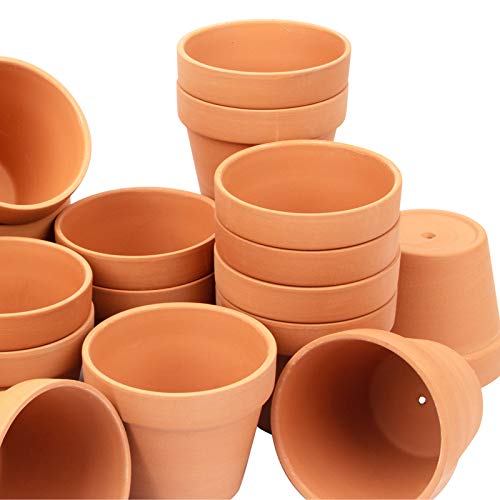 BLQH smooth terracotta pot texture ideal for painting and personalization