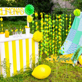 BLSUREFYX Lemonade Stand Arrow Sign double-sided design for all-angle visibility.
