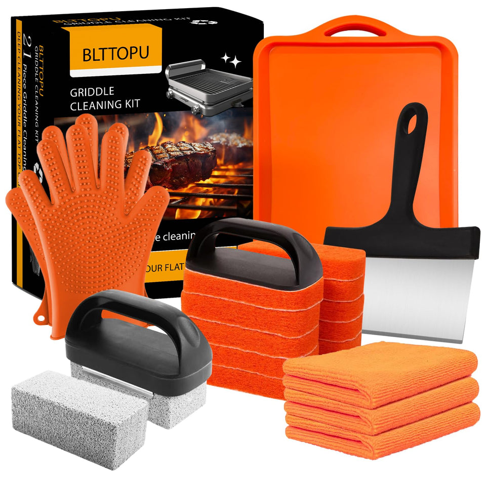 BLTTOPU silicone spatula mat keeps hot tools safe on the grill