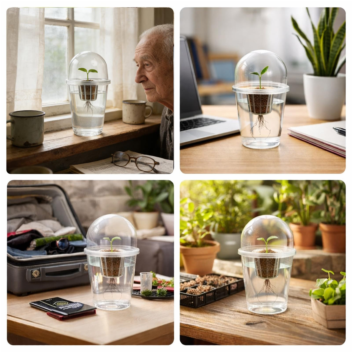 Bluaspay 500ml reservoir powers longer intervals between watering