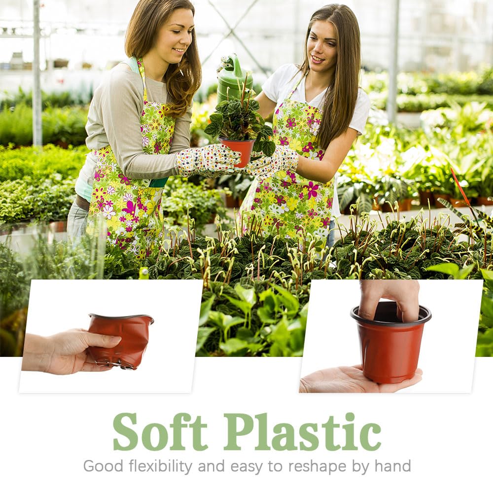 Bluckincle indoor-outdoor plant pots suited for succulents and herbs.