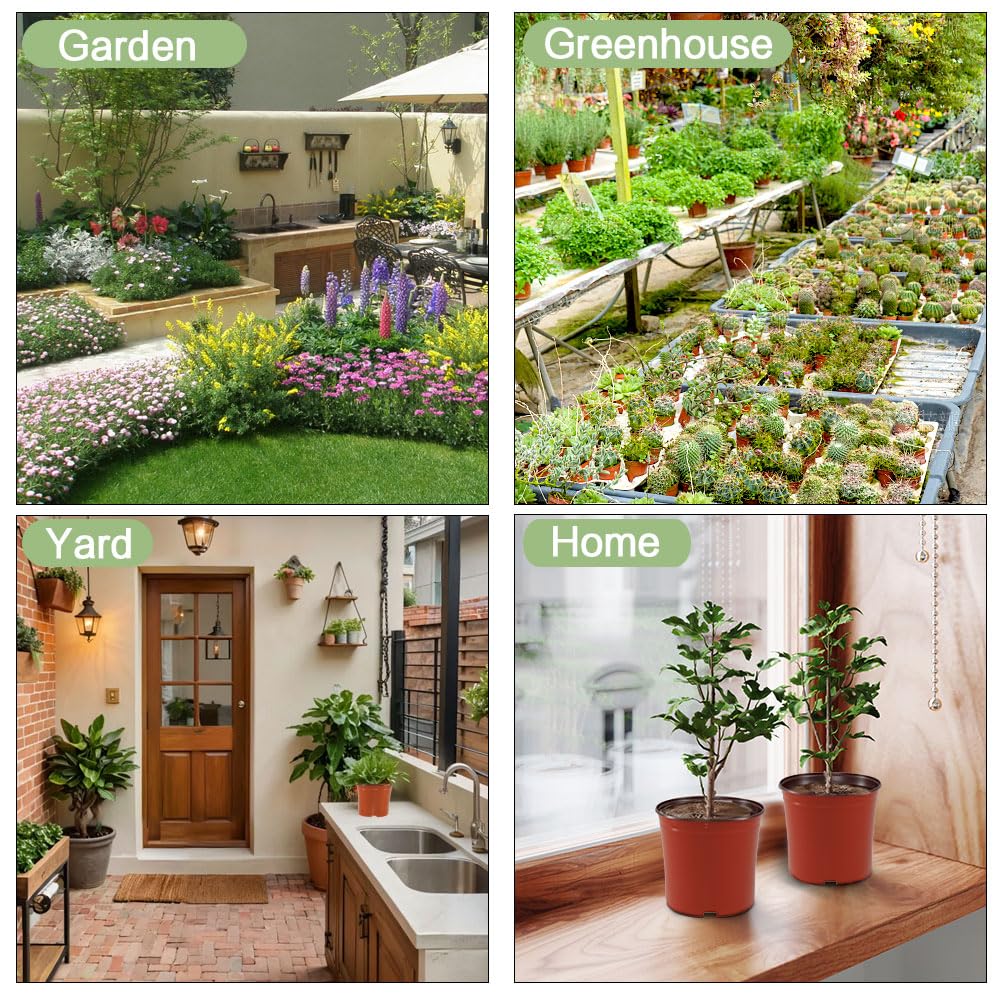 Bluckincle pots ideal for seed starting, cuttings, and transplanting.