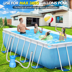 BluClear safety feature with GFCI protection for safer pool use.
