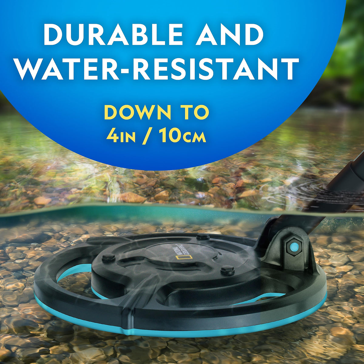 Blue Marble waterproof coil ideal for shoreline searches