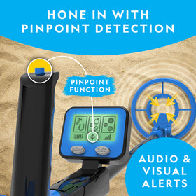 Blue Marble National Geographic Kids Metal Detector pinpoint function for precise location