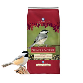 Blue Seal Nature's Choice Wild Bird Seed bag front for backyard birds, high-energy blend.