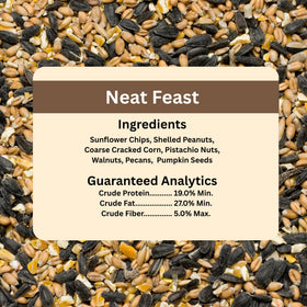 Blue Seal Neat Feast shell-free mix ready for outdoor feeders