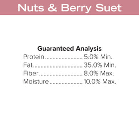 Blue Seal Nuts & Berry Suet Cakes recyclable packaging for eco-friendly choice