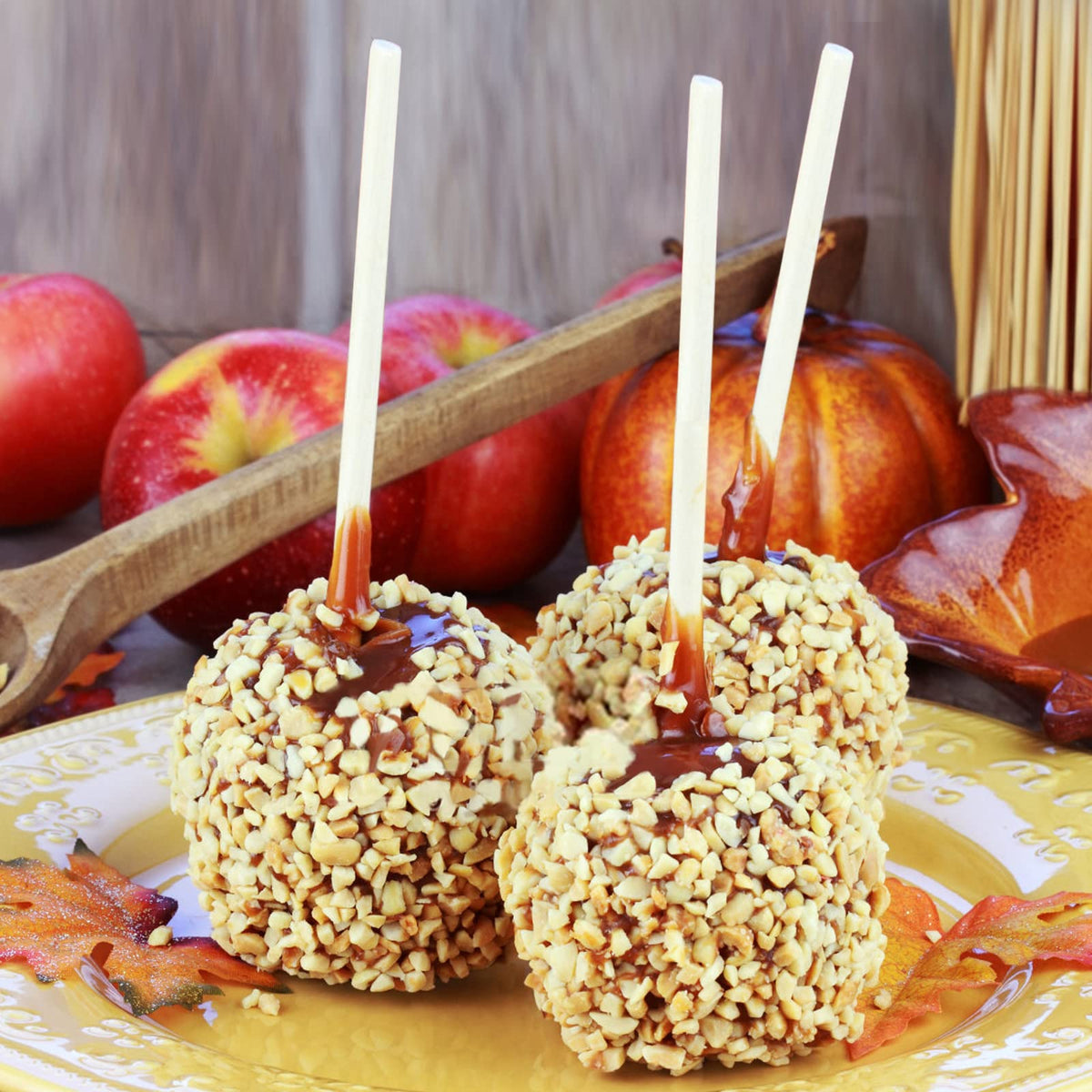 BLUE TOP bamboo skewers no splinters and smooth touch.