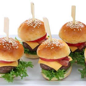 BLUE TOP party catering picks add a neat look to events