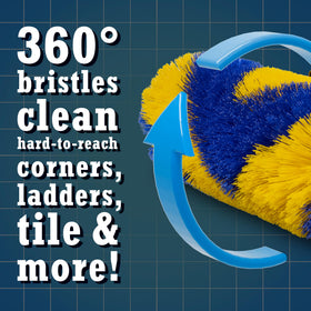 Blue Torrent Pumps GoRound 360 Pro pool brush is liner-safe for gentle scrubbing.