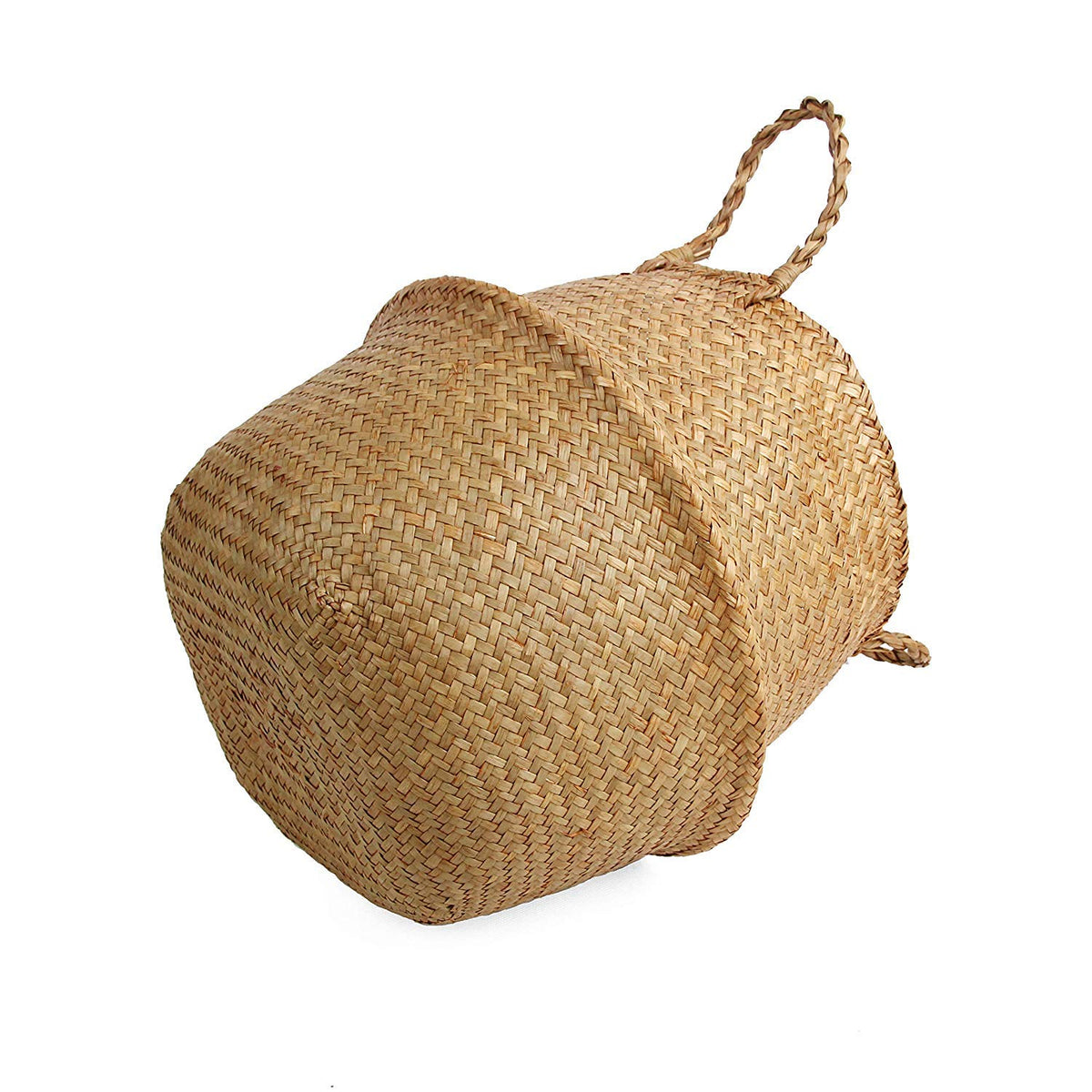 BlueMake belly basket beach bag shot showcases casual ready to go storage