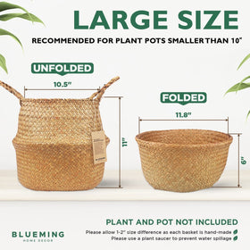 Blueming Home Decor indoor faux plant cover adds warmth to any room.