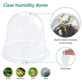 Bluepro humidity dome maintains stable moisture for healthier seedlings