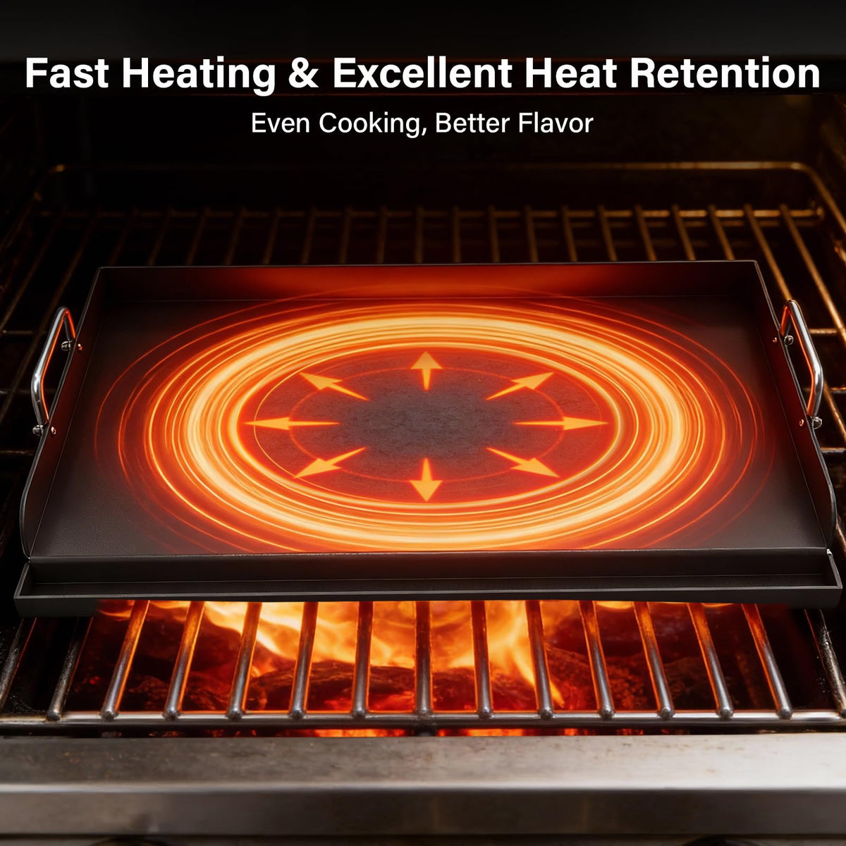 BLUES GRILL PARTS 23 lb cast iron construction emphasizing durability and heat retention