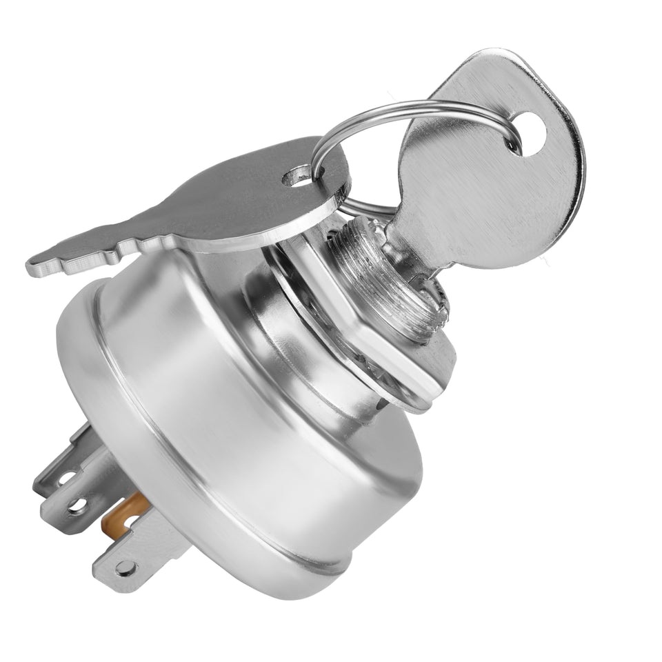 BlueStars 045898 ignition switch exterior for durable mower ignition control.
