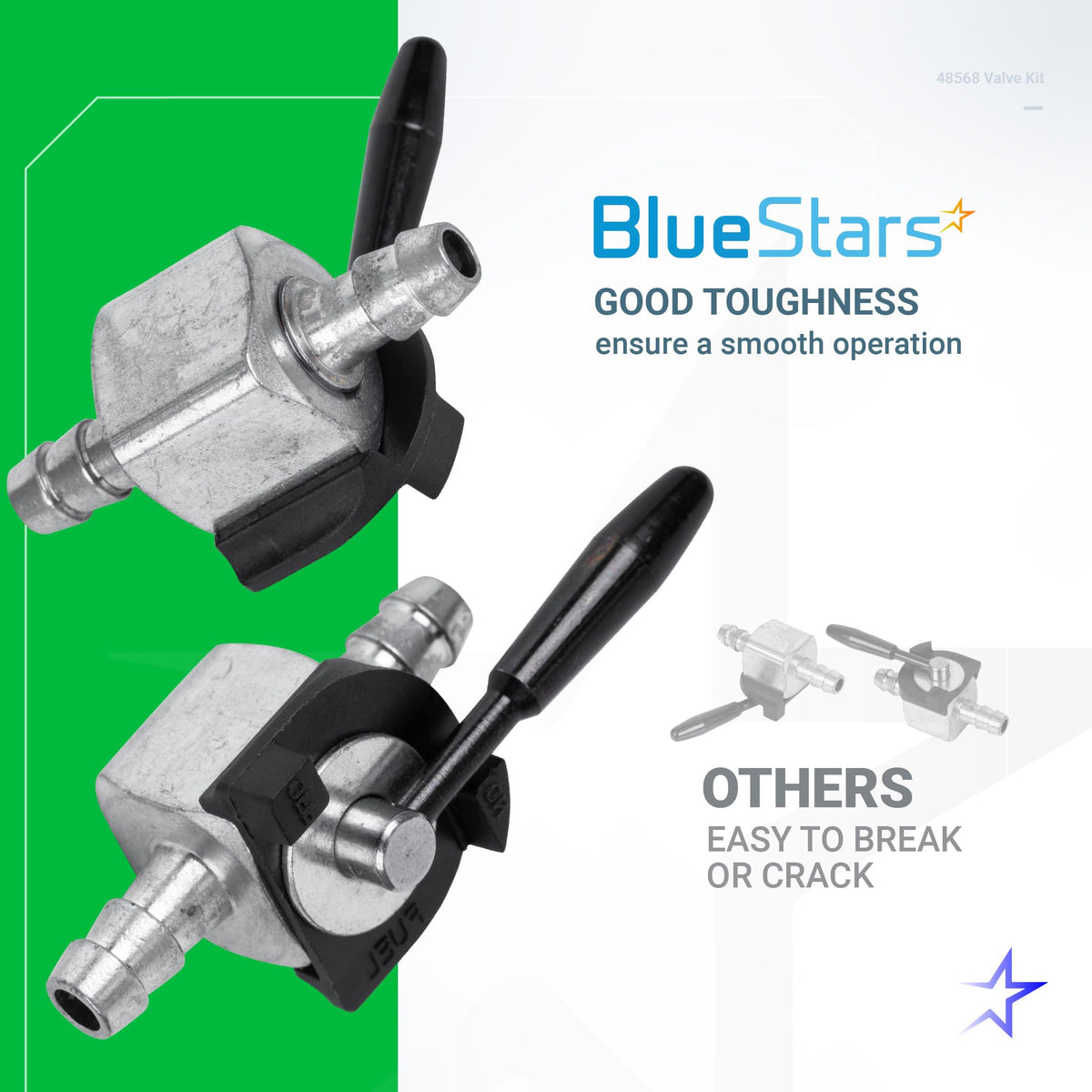 BlueStars 48568 packaging image showcases full kit contents.