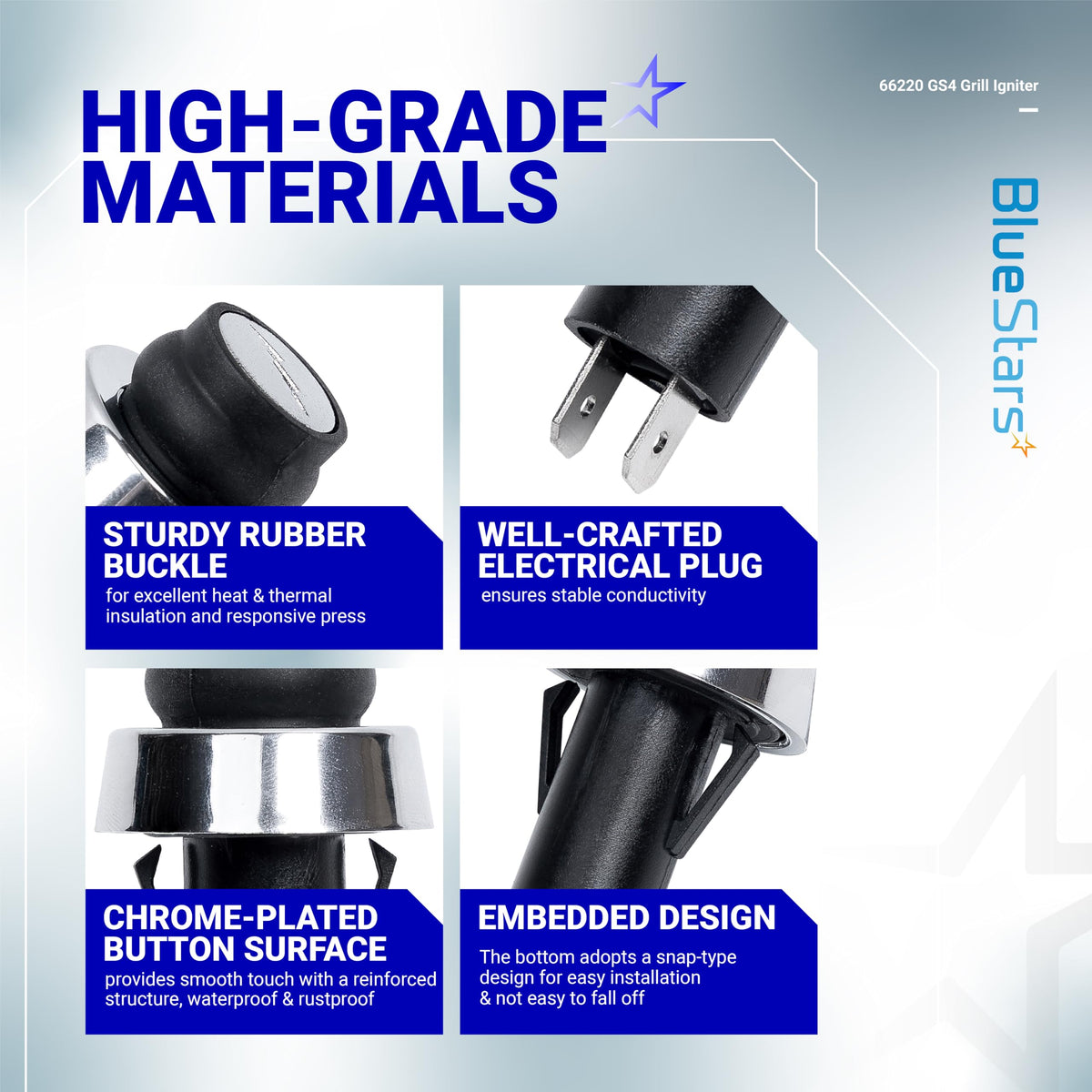 Compatibility range covers Genesis II models for robust Weber ignition options.