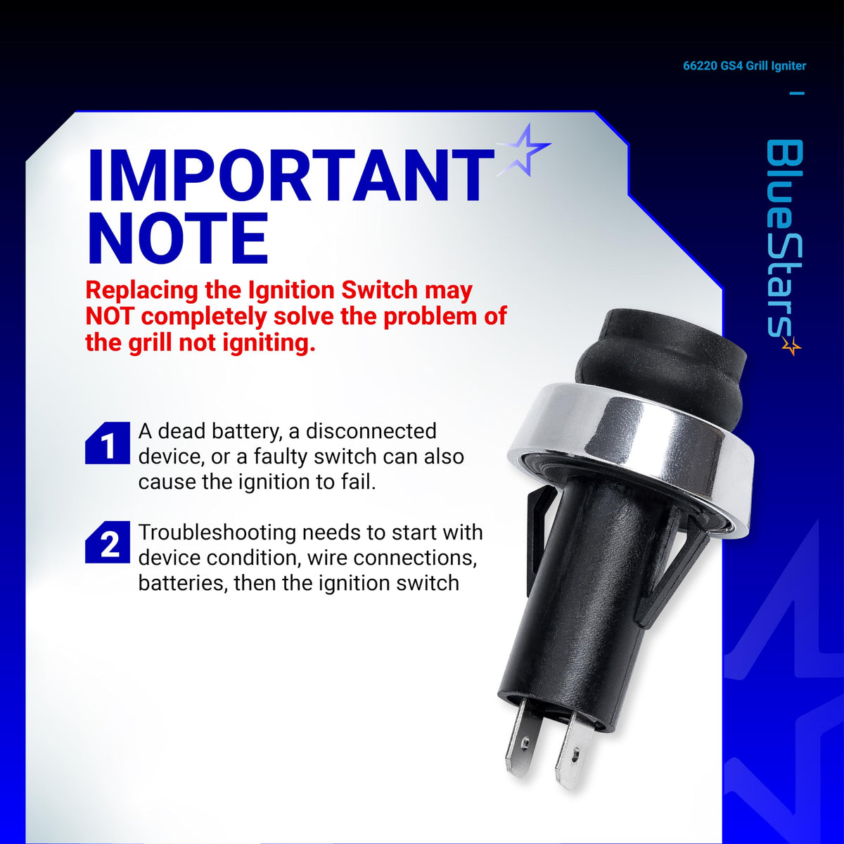 Spirit II and Genesis variants supported for flexible Weber ignition replacements.