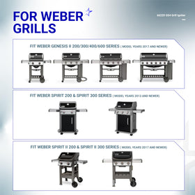 Chrome bezel and snap design emphasize secure fit during frequent grill use.