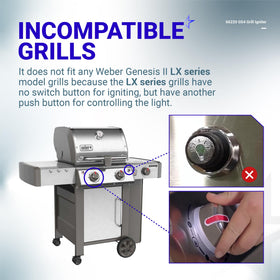 Installation step-by-step illustration hints ease of replacing an old igniter.