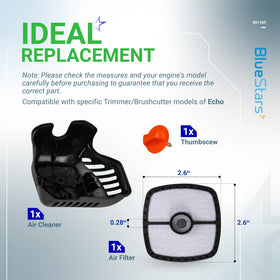 BlueStars 90116Y kit packaging with all components visible.