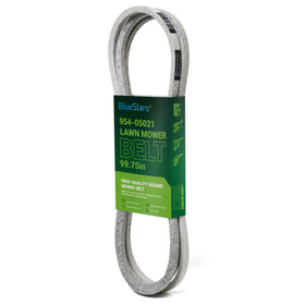 BlueStars 954-05021 deck belt on a mower pulley for smooth blade rotation.