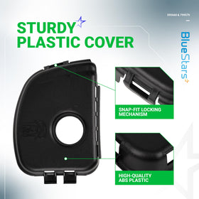 BlueStars air-cleaner-cover-595660 close-up shows durable plastic construction.