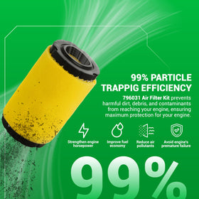 BlueStars air filter design emphasizes durability and wear resistance