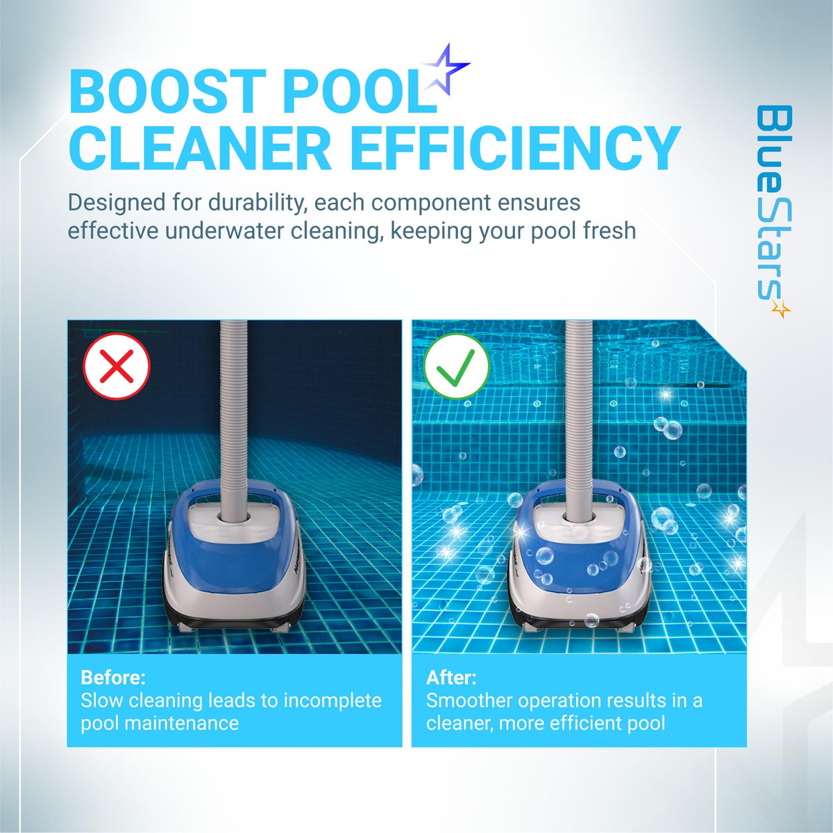 BlueStars AXV414P compatibility with Hayward Navigator models for upgrades