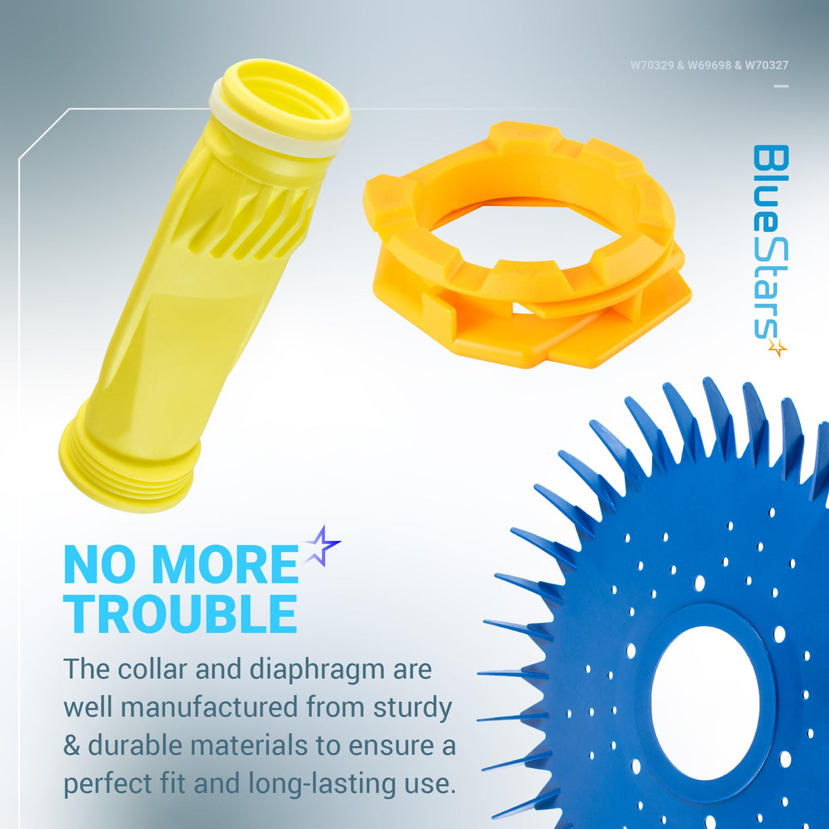 BlueStars kit packaging clearly lists contents for easy inspection