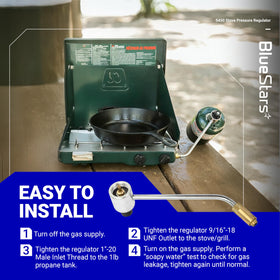 BlueStars brass fittings and rust-resistant housing resist wear