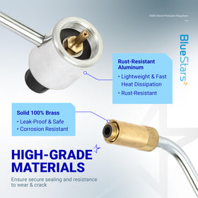 BlueStars regulator fits Coleman models for versatile camping gear