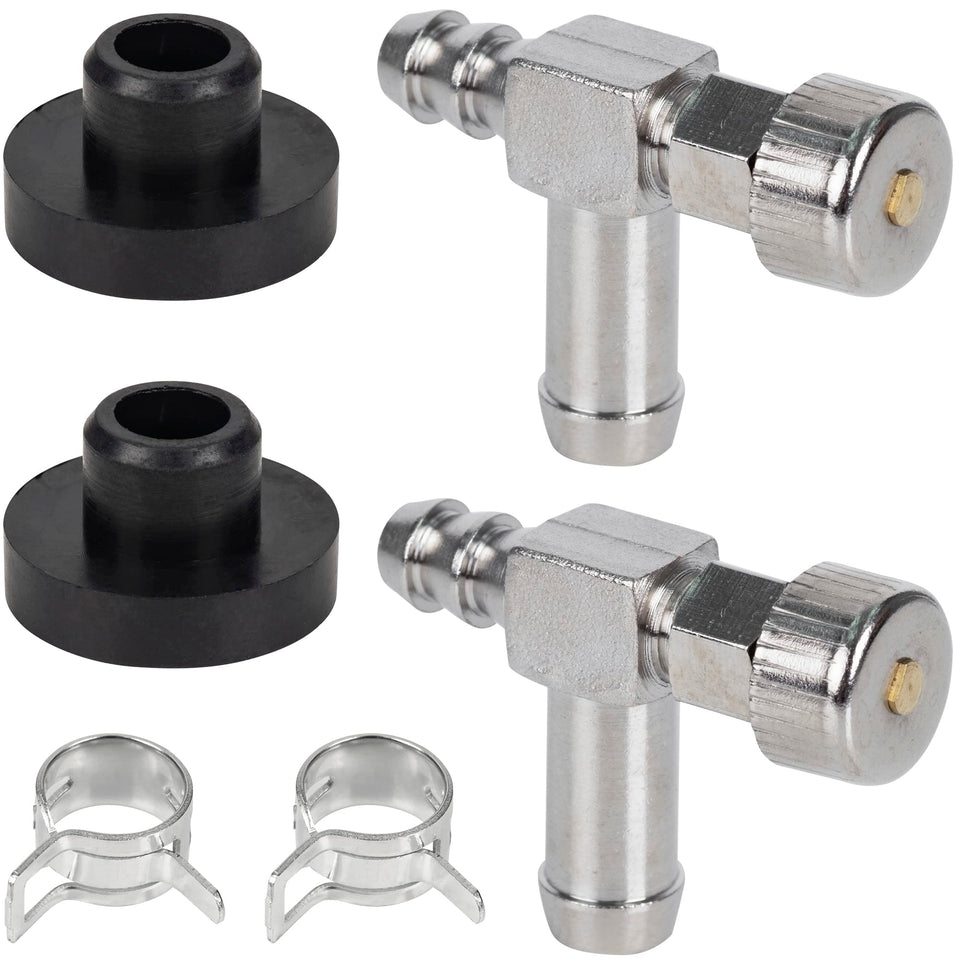 BlueStars fuel shut-off valve assembly for secure fuel control on lawn equipment