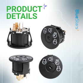 BlueStars ignition switch packaged with two keys for convenience