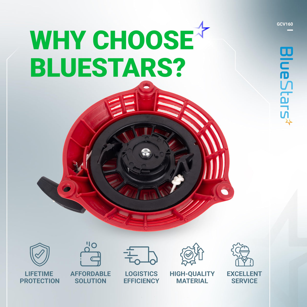 BlueStars lifetime protection supports ongoing reliability