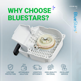 BlueStars precision-fit part for consistent performance