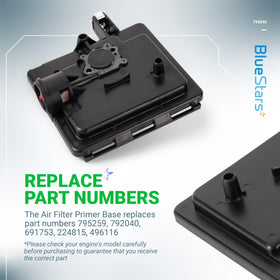 BlueStars primer base ABS material showcased for outdoor use and durability.