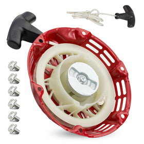 BlueStars pull-start recoil starter assembly for quick engine ignition