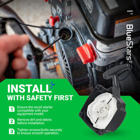 BlueStars quick-start assist helps you begin operations smoothly